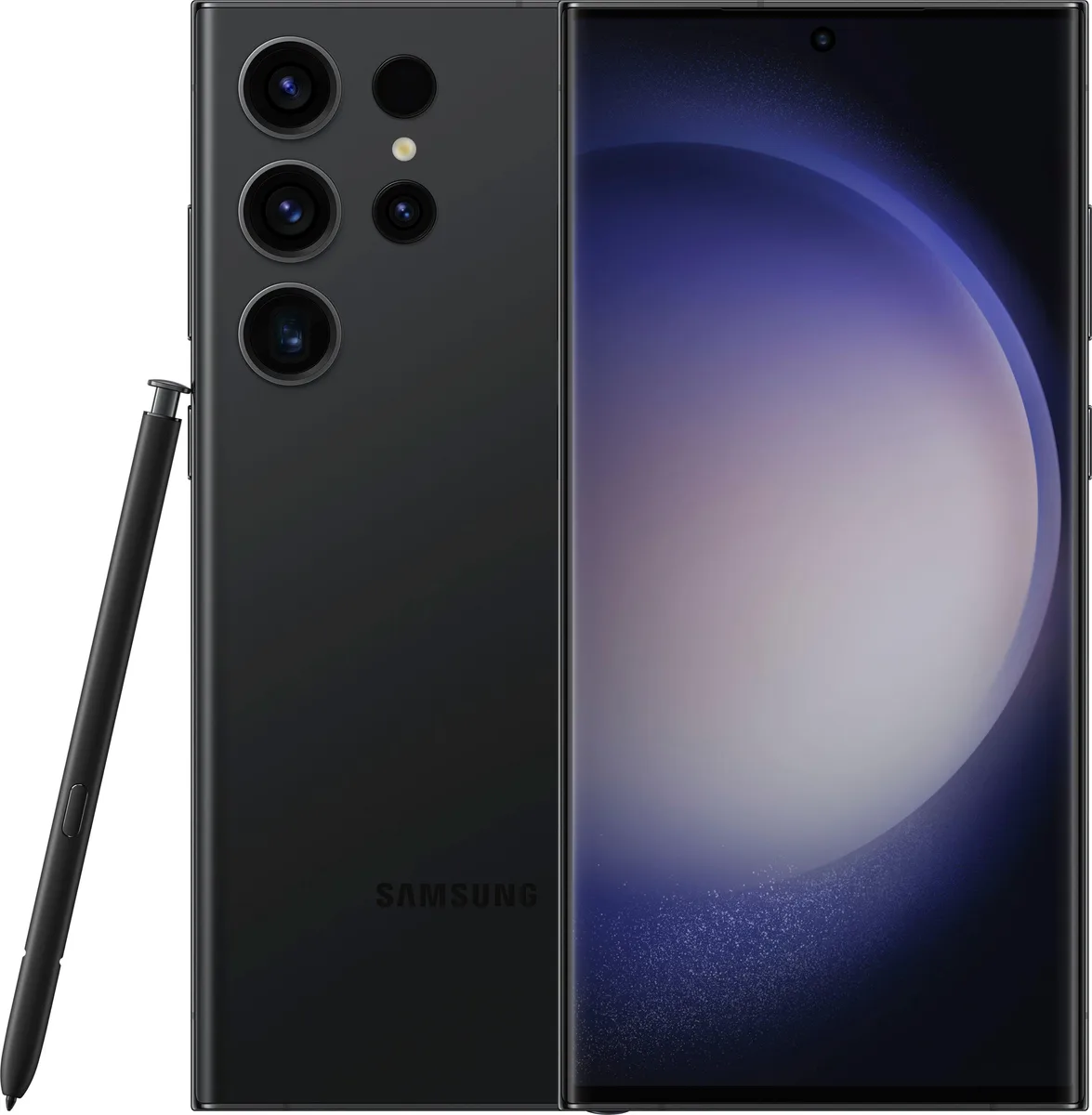 SAMSUNG SAMSUNG Galaxy S23 Ultra S9180 12/512GB Black cell phones - unlocked — product photo