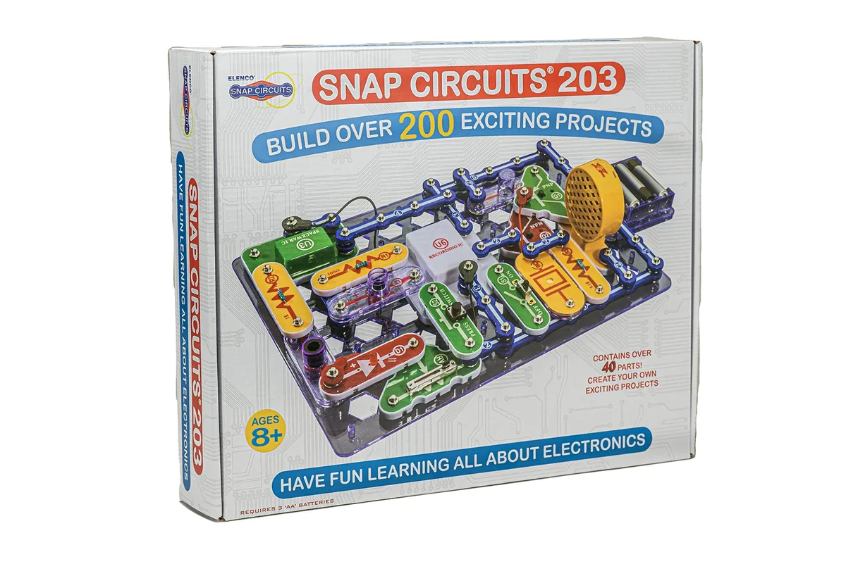 GENERIC Snap Circuits 203 Electronics Kit 40 Modules — product photo