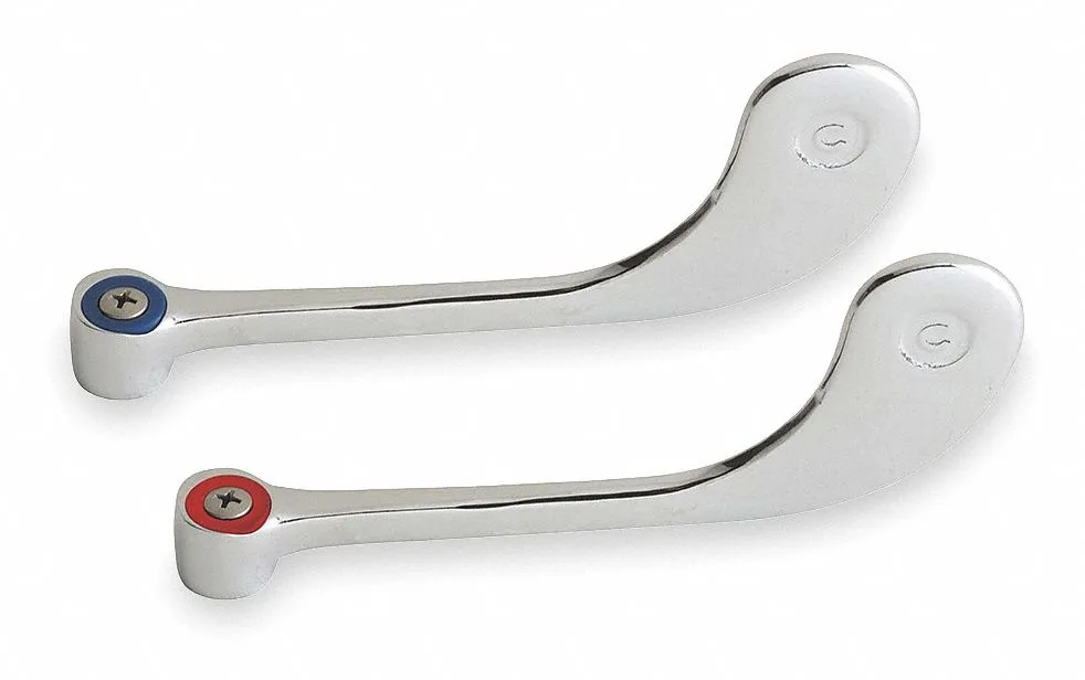 CHICAGO FAUCET COMPANY CHICAGO FAUCET COMPANY Wrist Blade Handle 6 In PK 2 — product photo