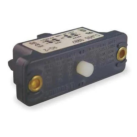 Square D 9007AO1 snap-action plunger switch, metal body, screw terminals