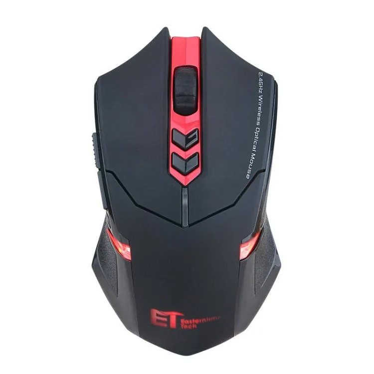 allentian allentian ET X-08 7-keys 2400DPI 2.4G Wireless Gaming Mouse Red — product photo