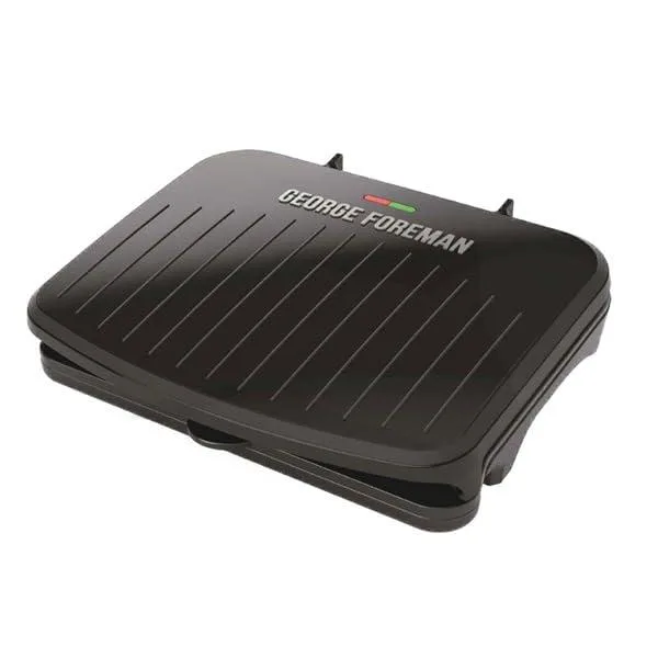 George Foreman GR015F-1BGX Family-Size Grill & Panini Press Black — product photo