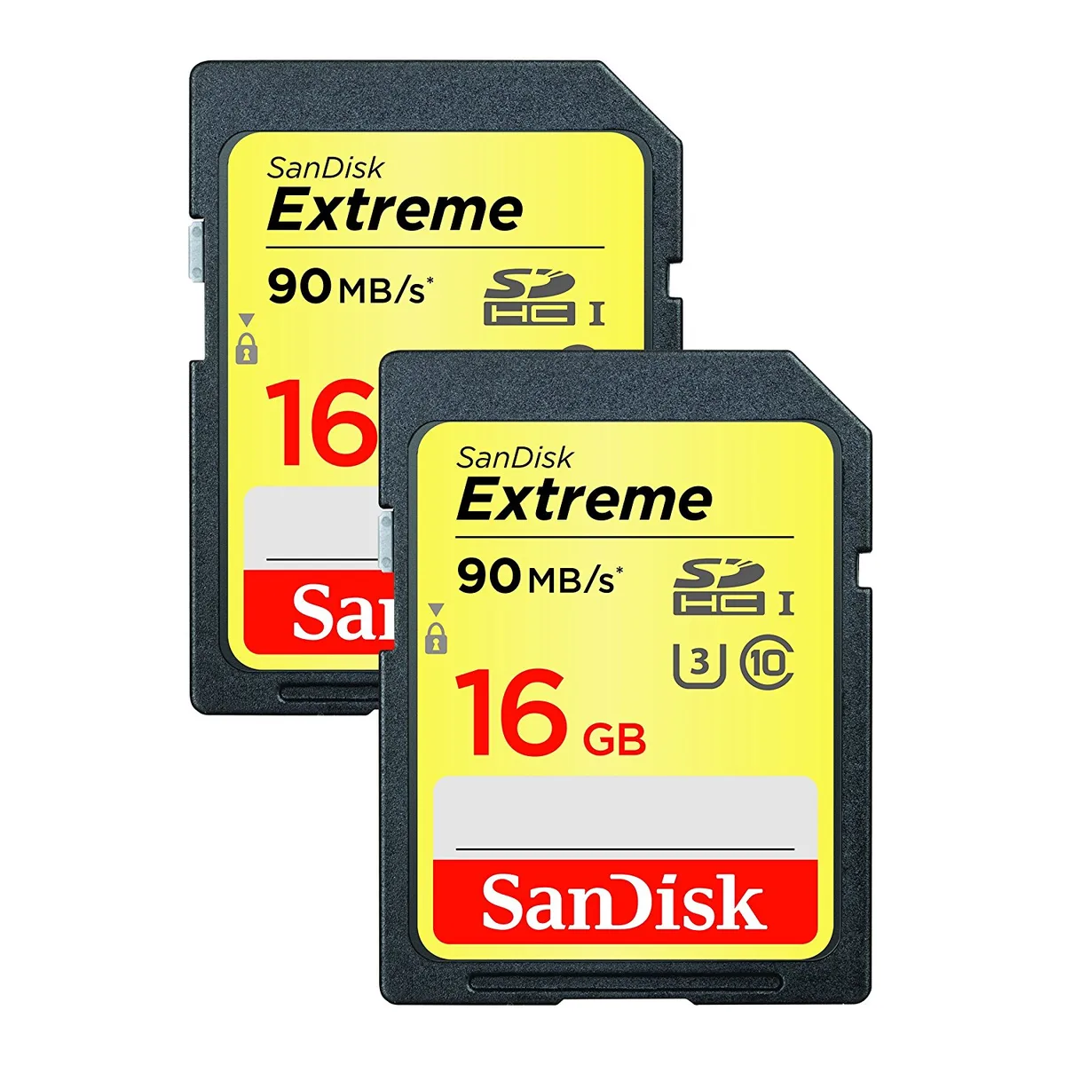 SanDisk SanDisk Extreme 16GB SDHC Class 10 Twin Pack — product photo