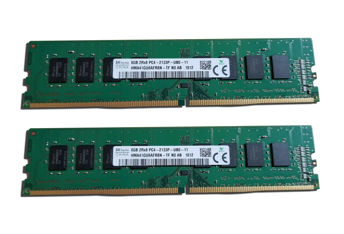 SK hynix SK hynix HMA41GU6AFR8N-TF 16GB (2x8GB) DDR4-2133 CL15 desktop RAM — product photo