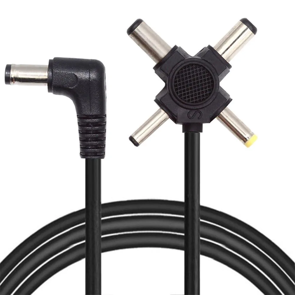 Fervit Fervit 4-in-1 DC Power Cable 5.5x2.5 5.5x2.1 4.0x1.7 3.5x1.3mm 150cm — product photo