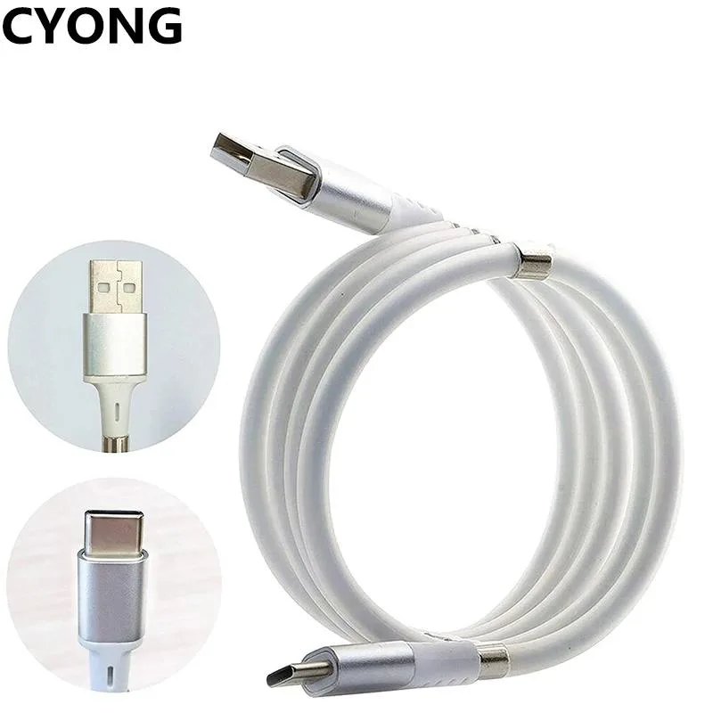 Hetai Tech Hetai Tech Magnetic Retractable USB Cable Micro USB to USB A 10 20 — product photo