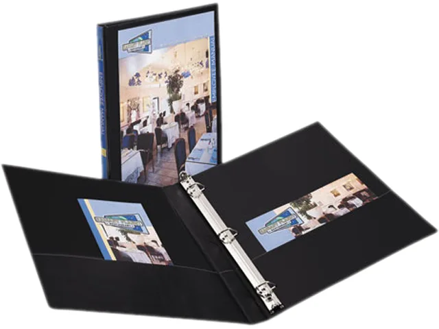 Avery Avery 17001 1/2" EZ-Turn Ring View Binder Black — product photo