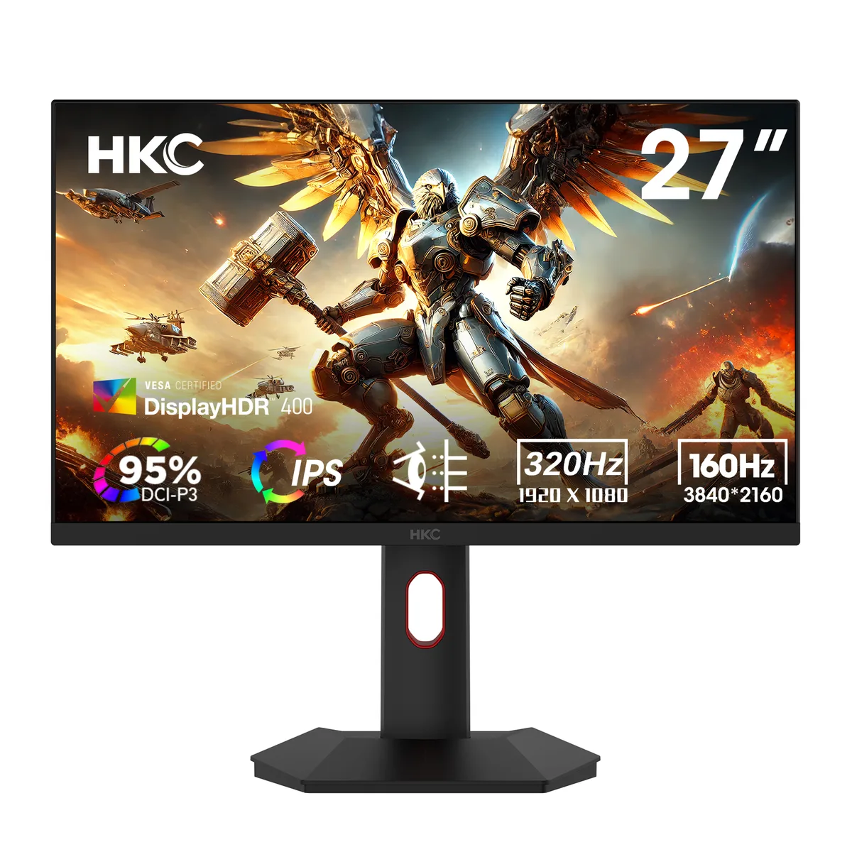 HKC HKC G27H7P 27" Dual Mode 3440x1440 160/320Hz Fast IPS gaming monitor — product photo