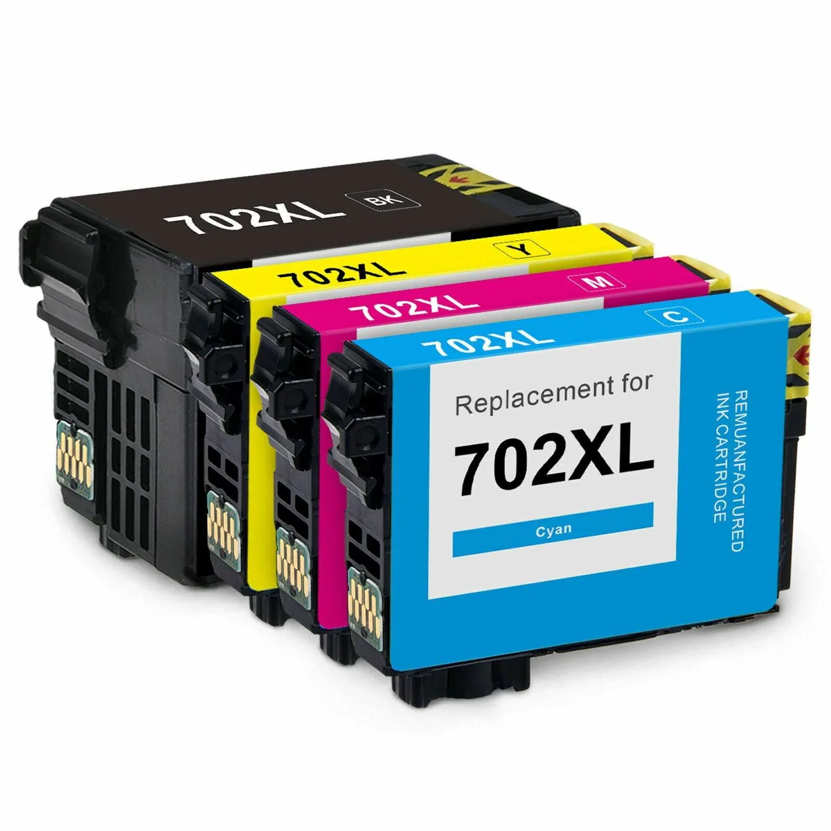 Ninestar Technology Ninestar Technology 702XL 4 Pack High-Yield Ink Cartridge Set — product photo