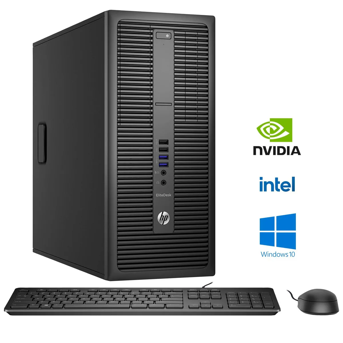 HP HP EliteDesk 800 G2 Tower i5-6500 3.2GHz 16GB DDR4 512GB SSD GTX 1650 4GB gaming PC — product photo