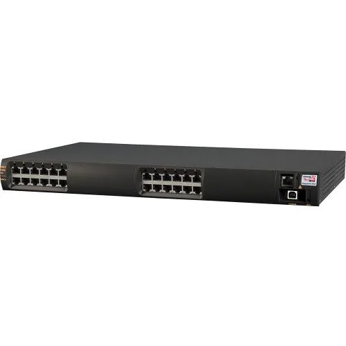 Microsemi Microsemi PD-9512G/ACDC/M 12-port Gigabit PoE+ midspan network switch — product photo