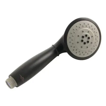 Showerscape KX2520H five-setting hand shower head matte black finish