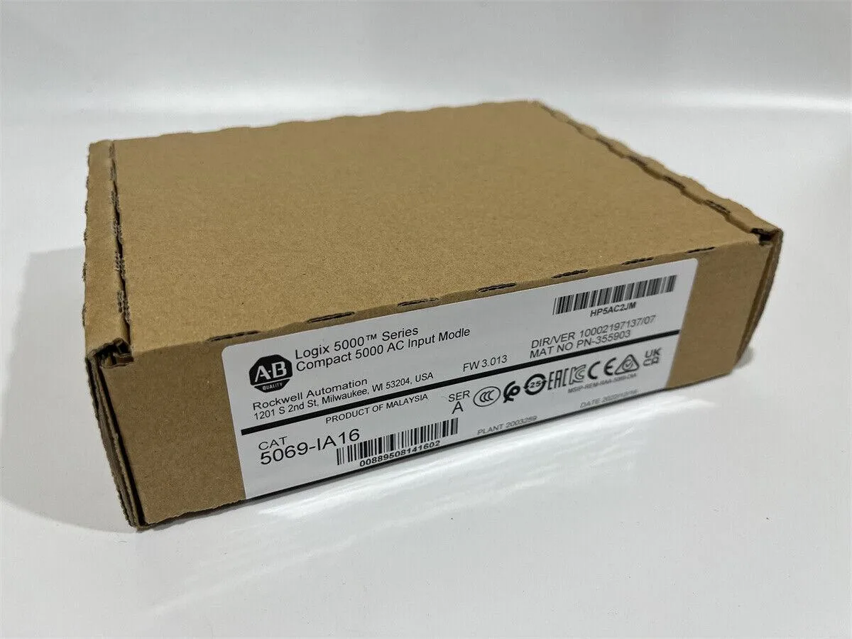 BFKK BFKK 5069-IA16 CompactLogix 5000 AC Input Module 16 Ch 74-246 VAC 47-63 Hz — product photo