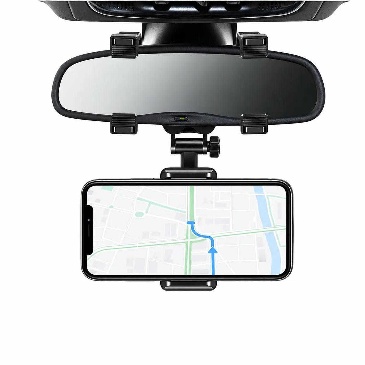 The Perfect Part The Perfect Part Universal 360 Rotation Car Rear View Mirror Phone Mount Black — product photo