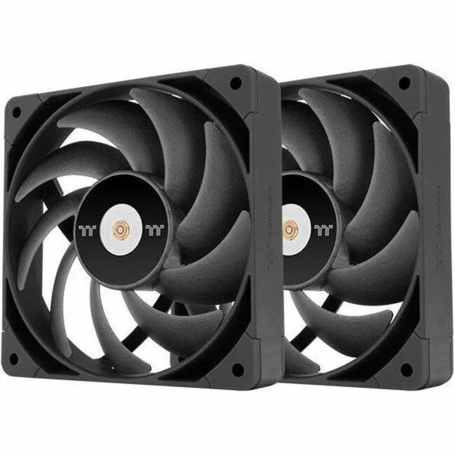 Thermaltake Thermaltake TOUGHFAN 14 Pro 140mm PWM 500-2000 RPM 119.6 CFM 2 Pack CL-F160-PL14BL-A — product photo