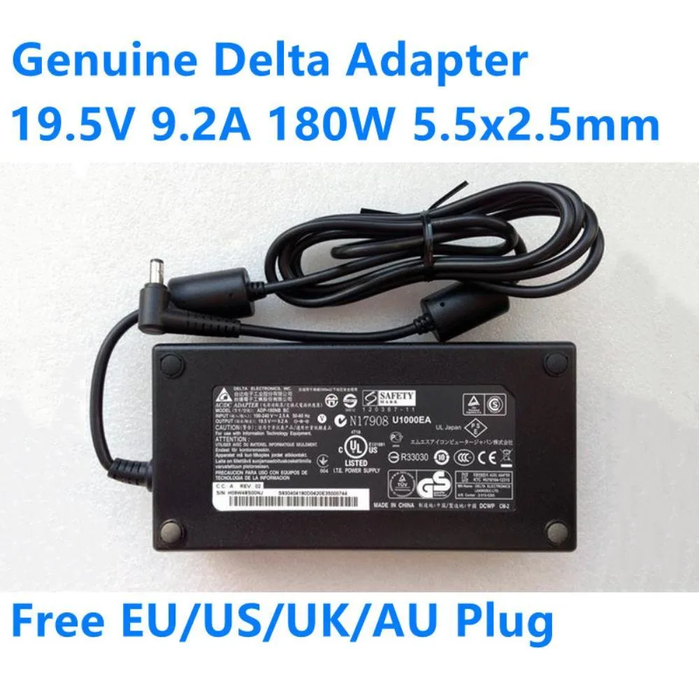 Graviton Graviton ADP-180NB BC 180W 19.5V 9.2A 5.5x2.5mm AC Adapter — product photo