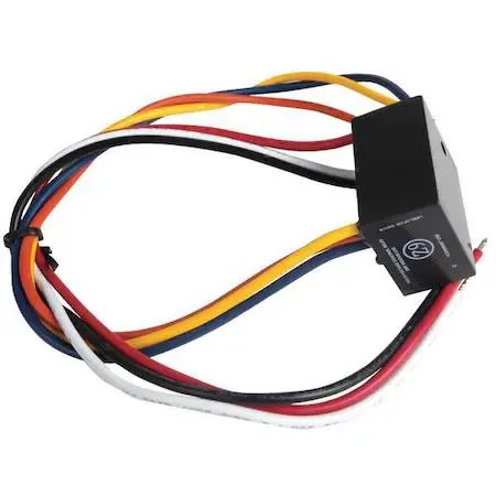EDWARDS-SIGNALING EDWARDS-SIGNALING PAM1 Relay 1.5 in 1 in Adhesive Tape Mount LED SPDT 24VDC 24VAC 115VAC UL — product photo