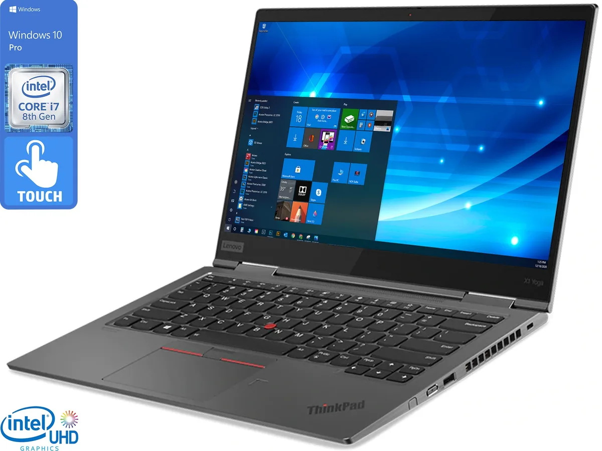 Lenovo Lenovo ThinkPad X1 Yoga laptop 14" Touch i7-8665U 16GB 1TB — product photo