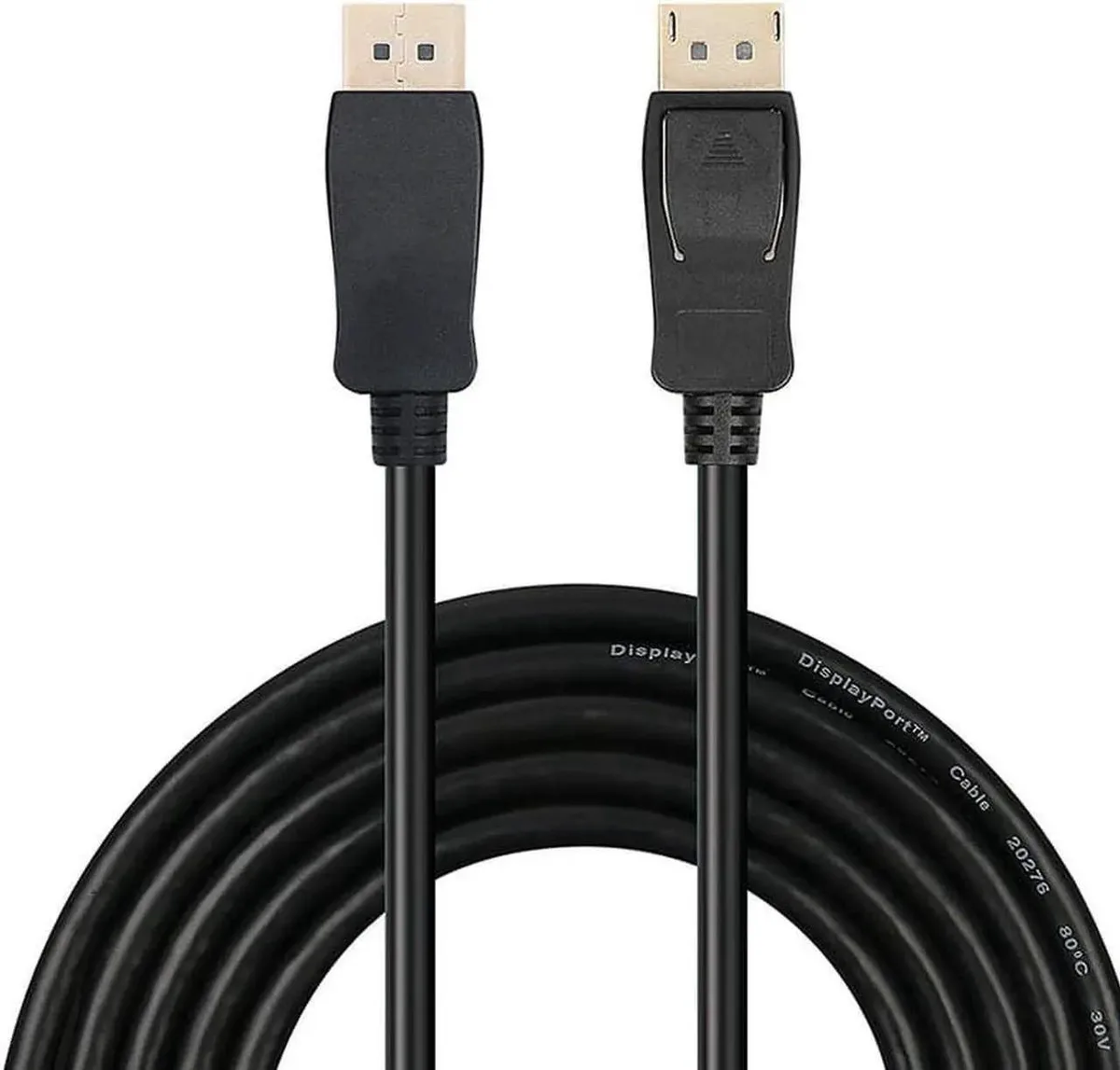 Vszerda Vszerda DisplayPort Cable Male to Male 4K 60Hz Gold Plated 3.3 Feet Black — product photo
