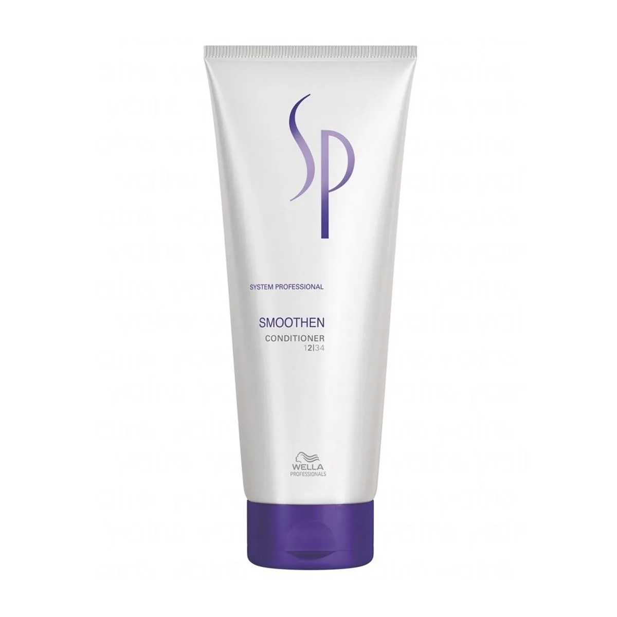 White cylindrical conditioner bottle 200ml 6.7oz
