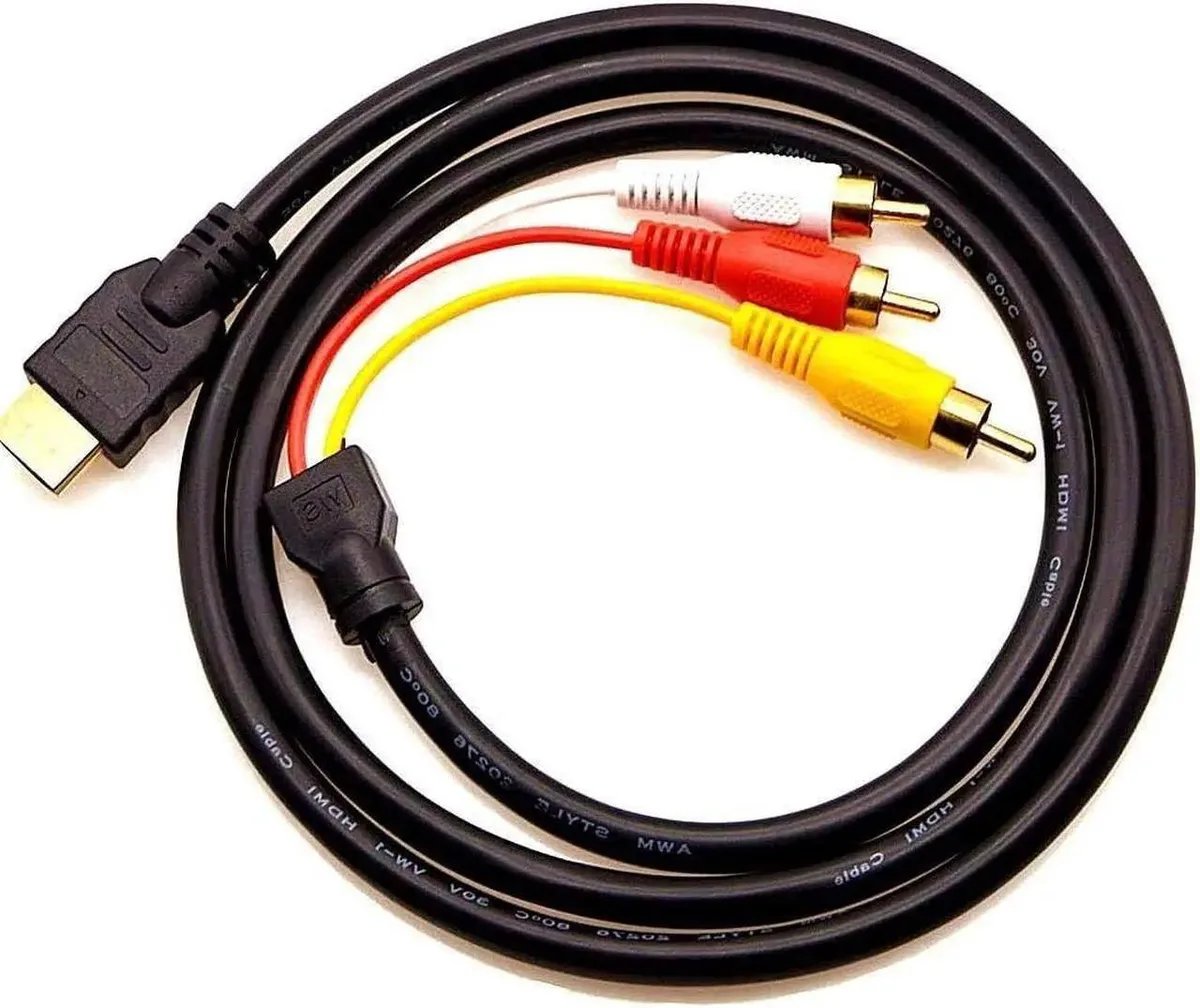 SMUGDESK SMUGDESK HDMI to 3 RCA Composite Cable 1.5m — product photo