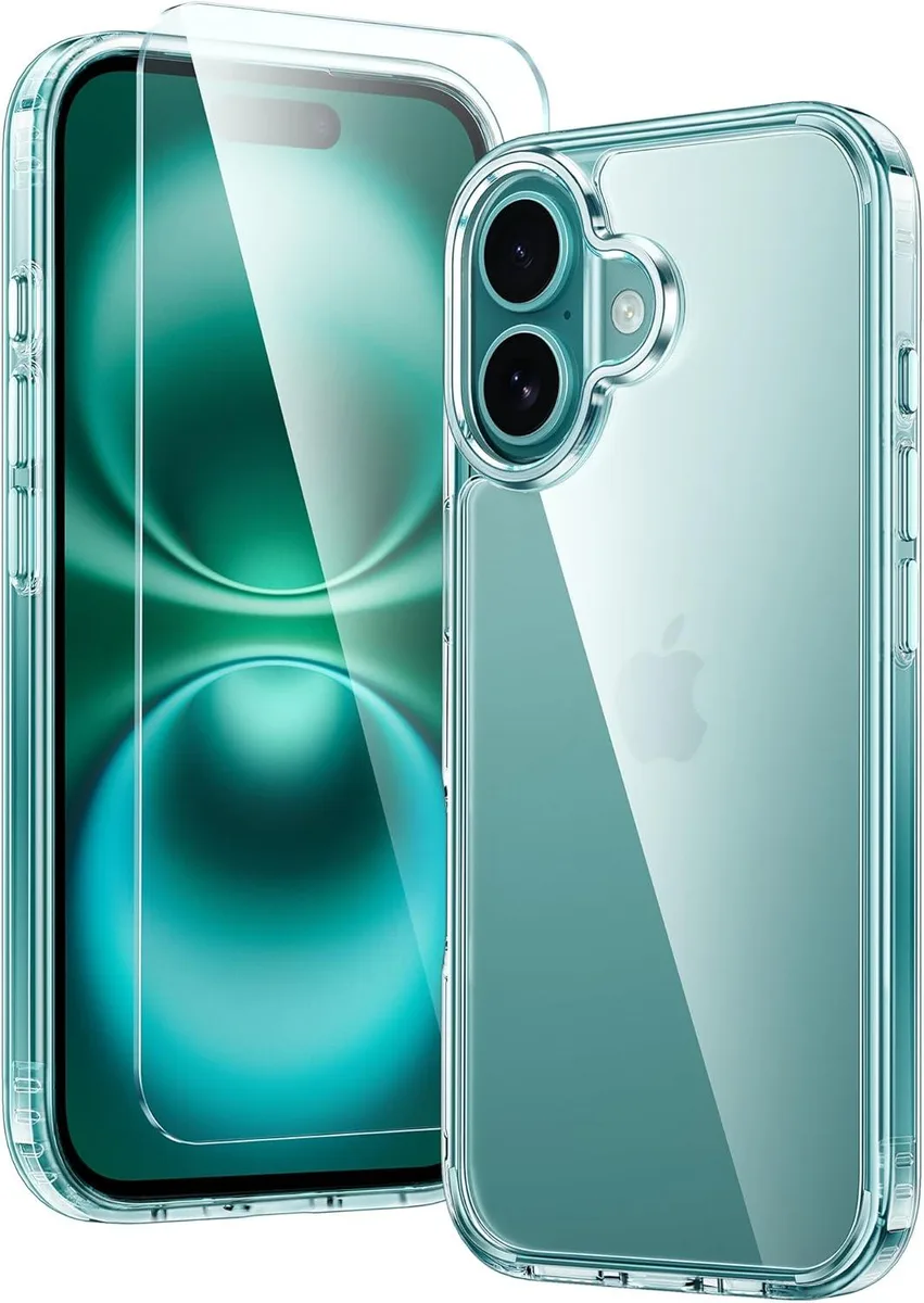 PISKEKAT PISKEKAT iPhone 16 Clear Case 10ft Drop Protection — product photo