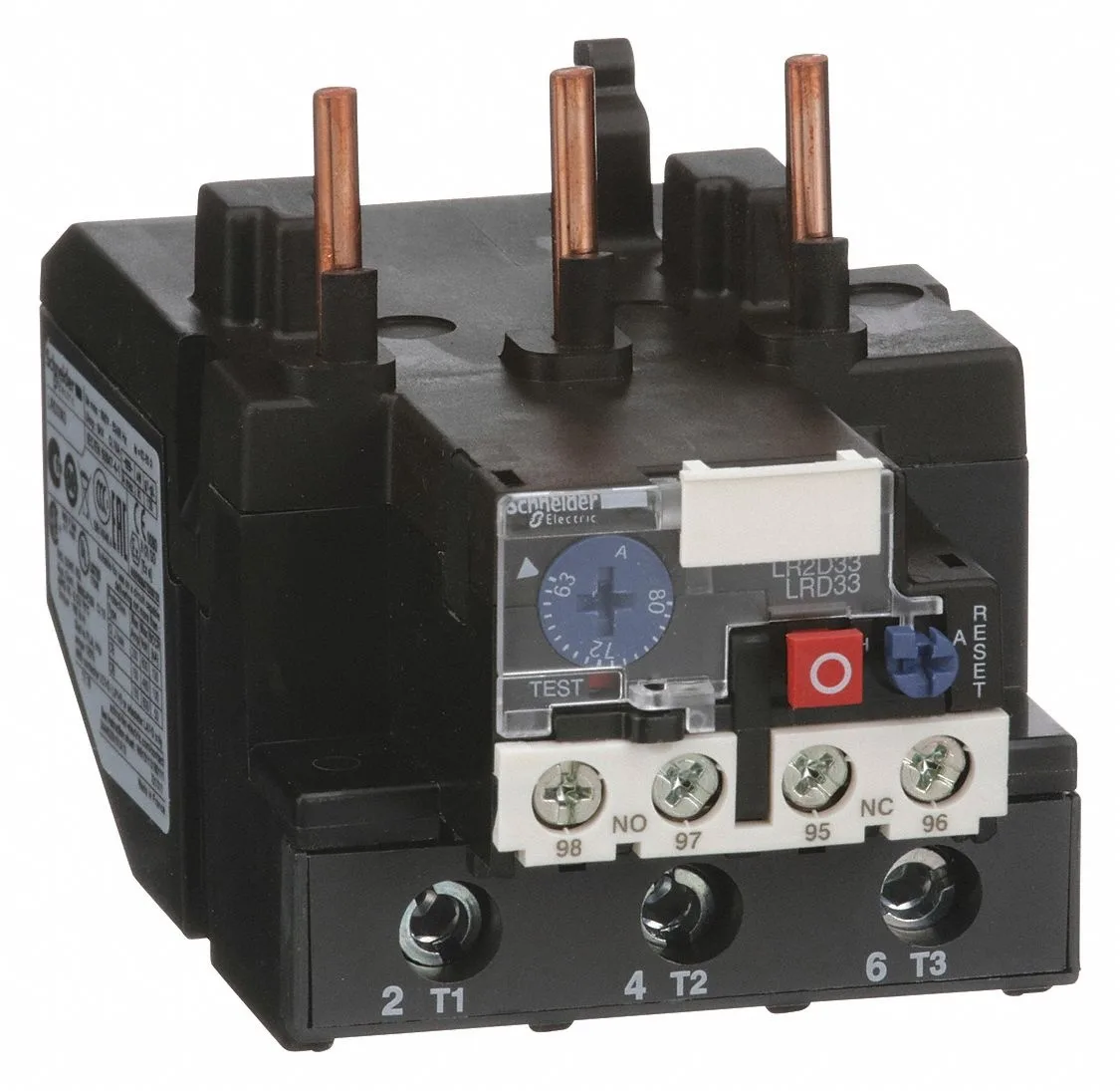 Schneider Electric Schneider Electric LRD3363 Overload Relay 63-80 A 1000 V 3-pole — product photo