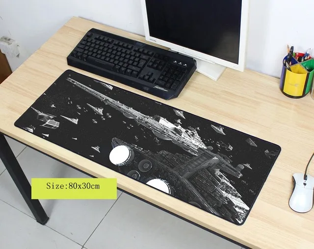 XKDUN Electronics Co., Ltd. XKDUN Electronics Co., Ltd. Star Wars XL Mouse Pad 800x300x2mm Black — product photo