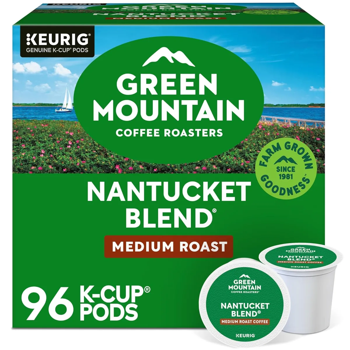 Keurig Keurig T6663CT Nantucket Blend Medium Roast K-Cup Pods 96 Count — product photo