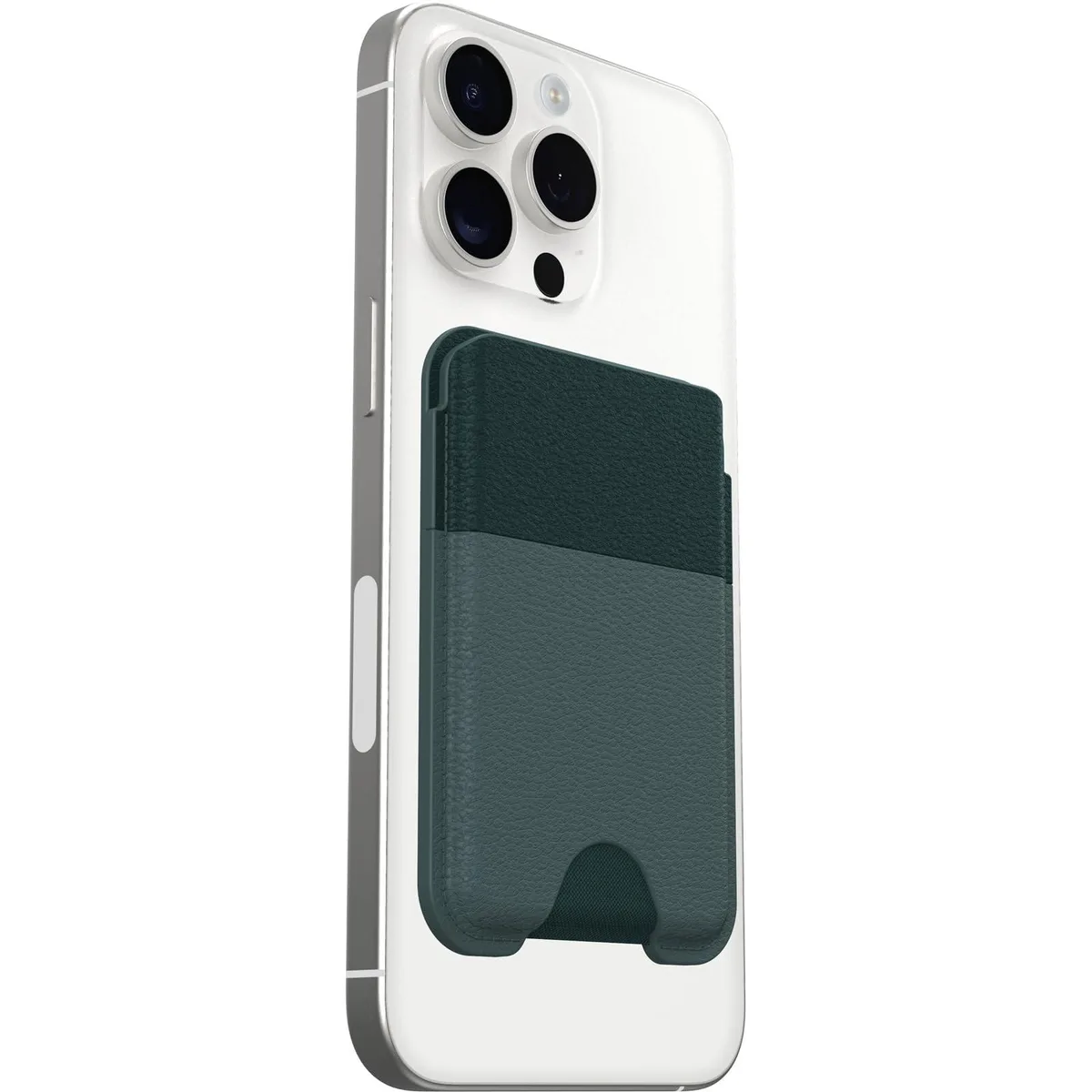  OtterBox Symmetry Series Cactus Leather Wallet for MagSafe Sagebrush Green — product photo