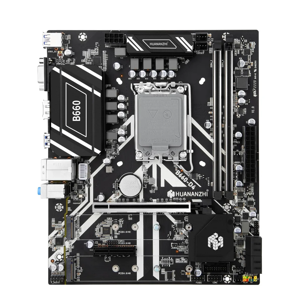 WMtec WMtec B660 D4 server motherboard LGA 1700 M-ATX DDR4 3200 64G — product photo