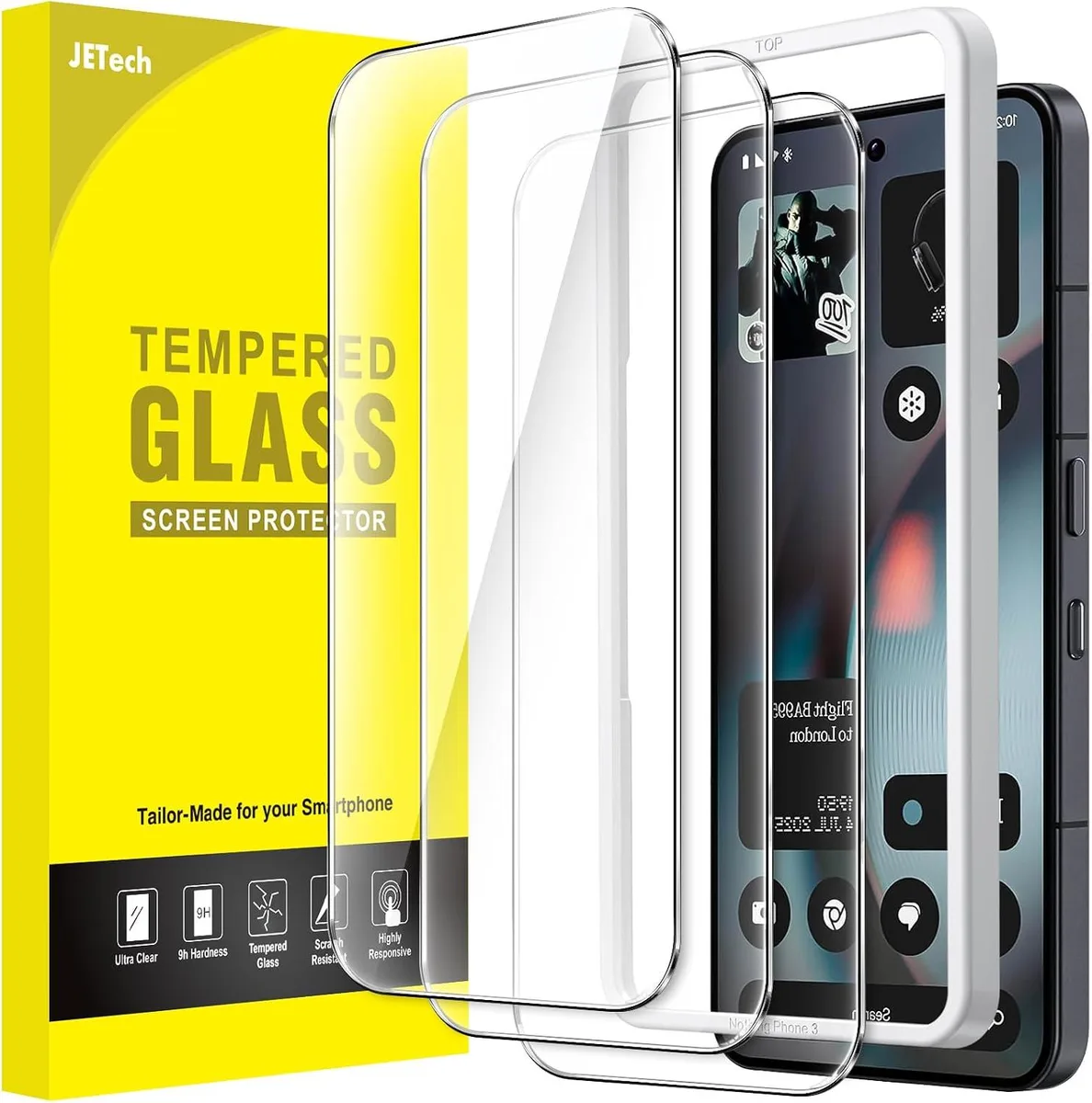 NuoTo NuoTo Screen Protector for Nothing Phone 3 6.67-inch 3-Pack — product photo