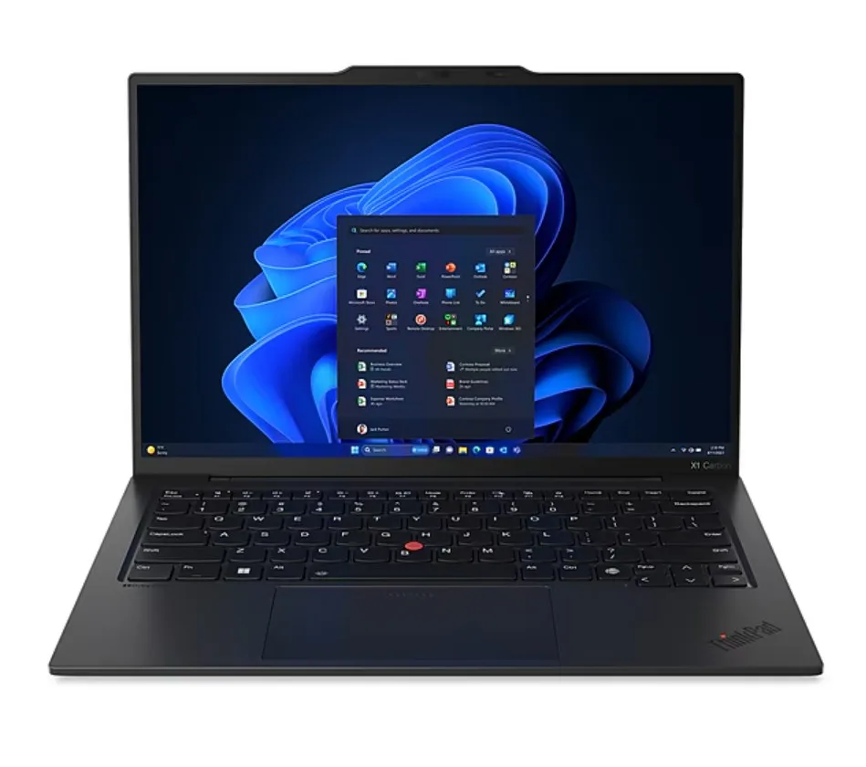 Lenovo Lenovo ThinkPad X1 Carbon Gen 12 laptop Intel Core Ultra 7 165U 32GB LPDDR5X 512GB NVMe 14.0" WUXGA — product photo