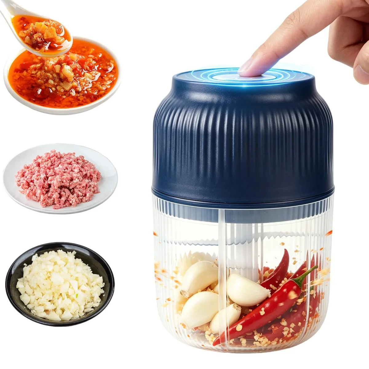 20260608qqGarlicChopper 350ml food processor — product photo
