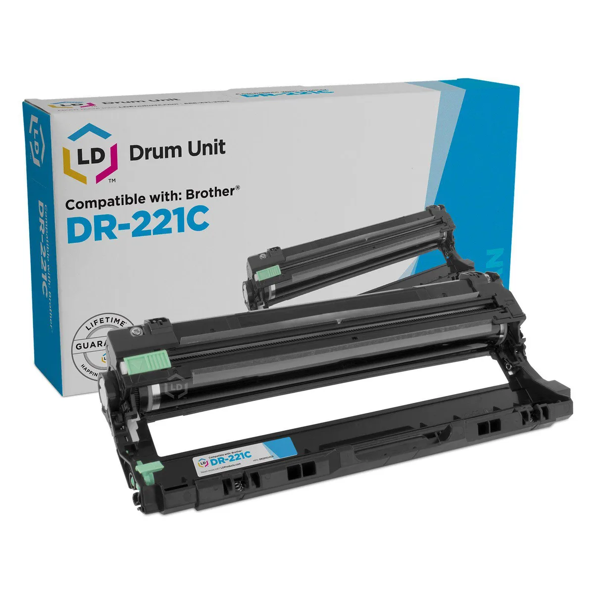 LD Products LD Products Compatible Drum Unit DR221 Cyan 12000 Pages — product photo