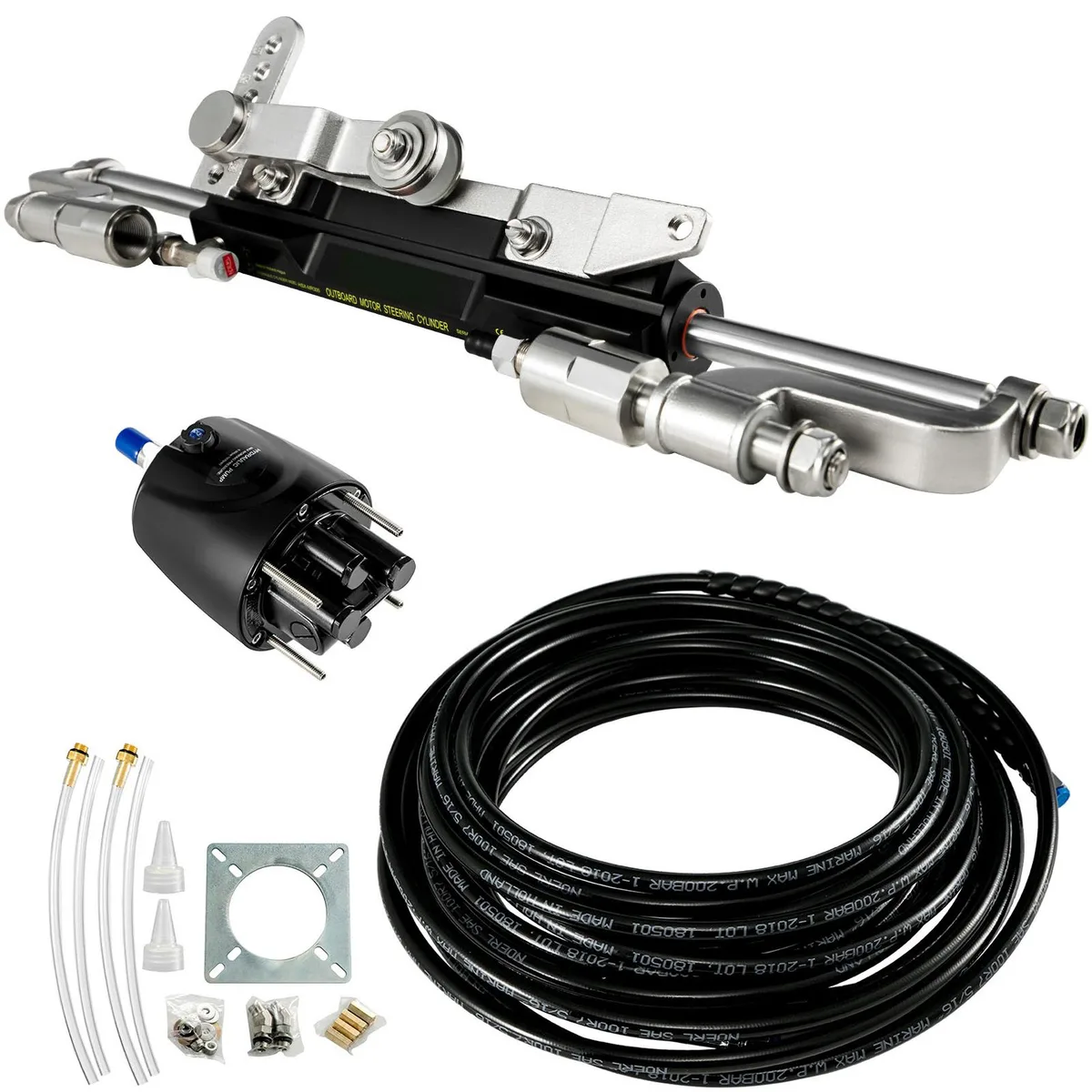 VEVOR VEVOR 300HP Hydraulic Steering Kit 18.9in cylinder — product photo