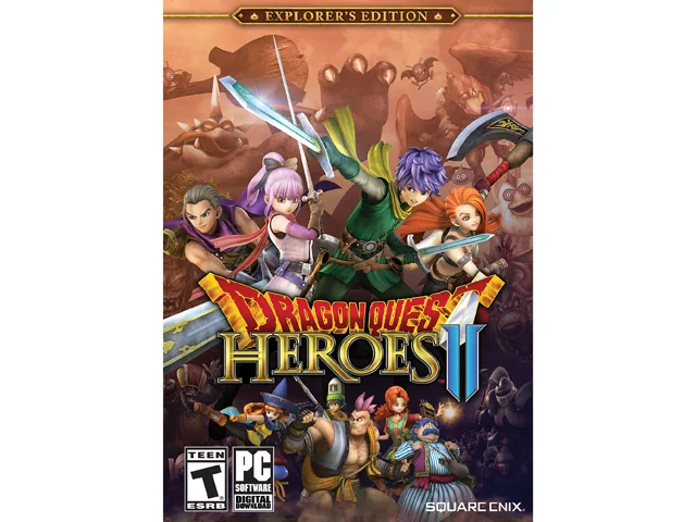 SQUARE ENIX USA SQUARE ENIX USA 72168 Dragon Quest Heroes 2 Explorers Edition downloadable game — product photo