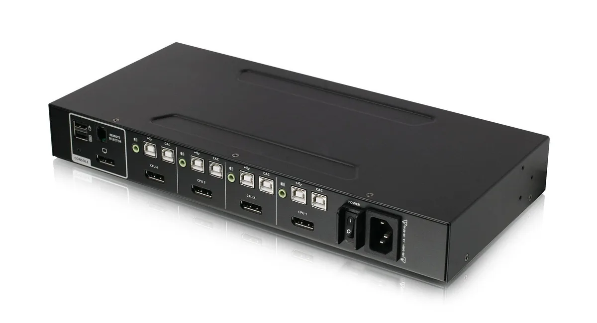 IOGEAR IOGEAR GCS1414TAA4C 4-Port Secure KVM Switch 3840x2160 — product photo