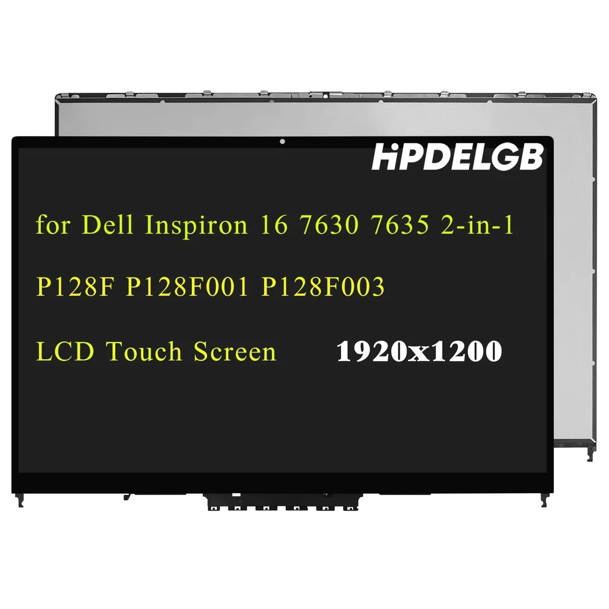 ARENTI ARENTI 2 in 1 Accessory for Dell Inspiron 16 7630 7635 16.0 inch 1920x1200 IPS 30pin Non-OLED — product photo