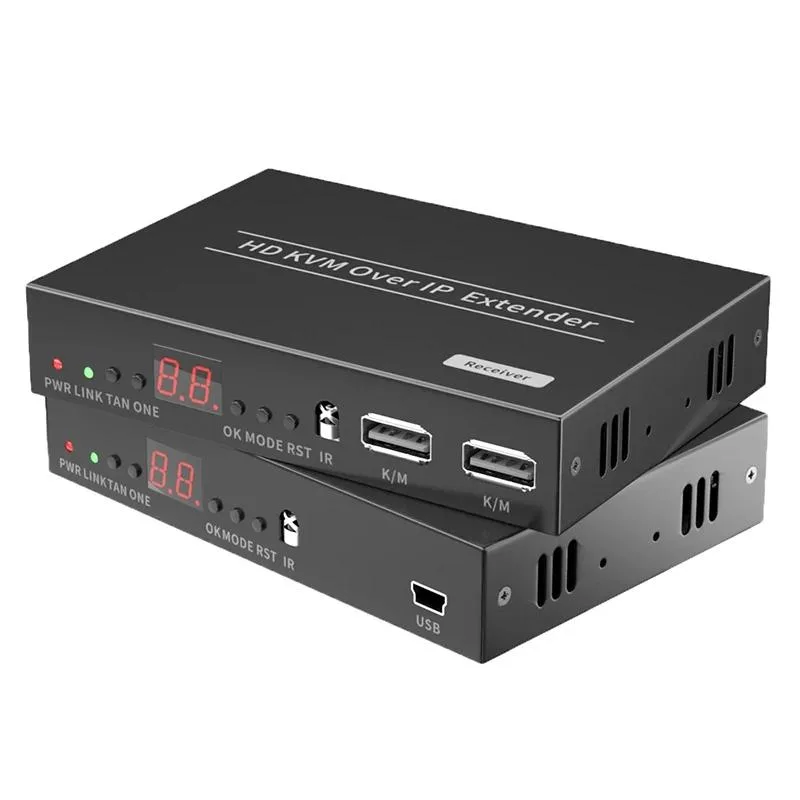 YINGHUA YINGHUA 150M HDMI KVM Extender over IP Cat5e/6 (US Plug) 1 RX — product photo