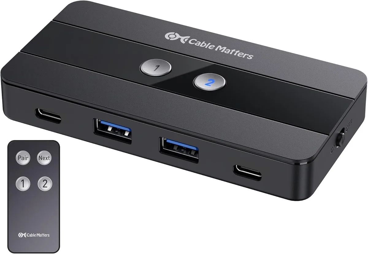 Cable Matters Cable Matters 10Gbps USB C Switch for 2 Computers — product photo