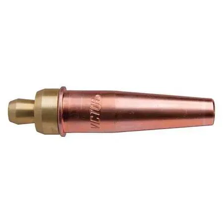 Victor 0333-0353 cutting tip size 0 for propylene fuel, two-piece design