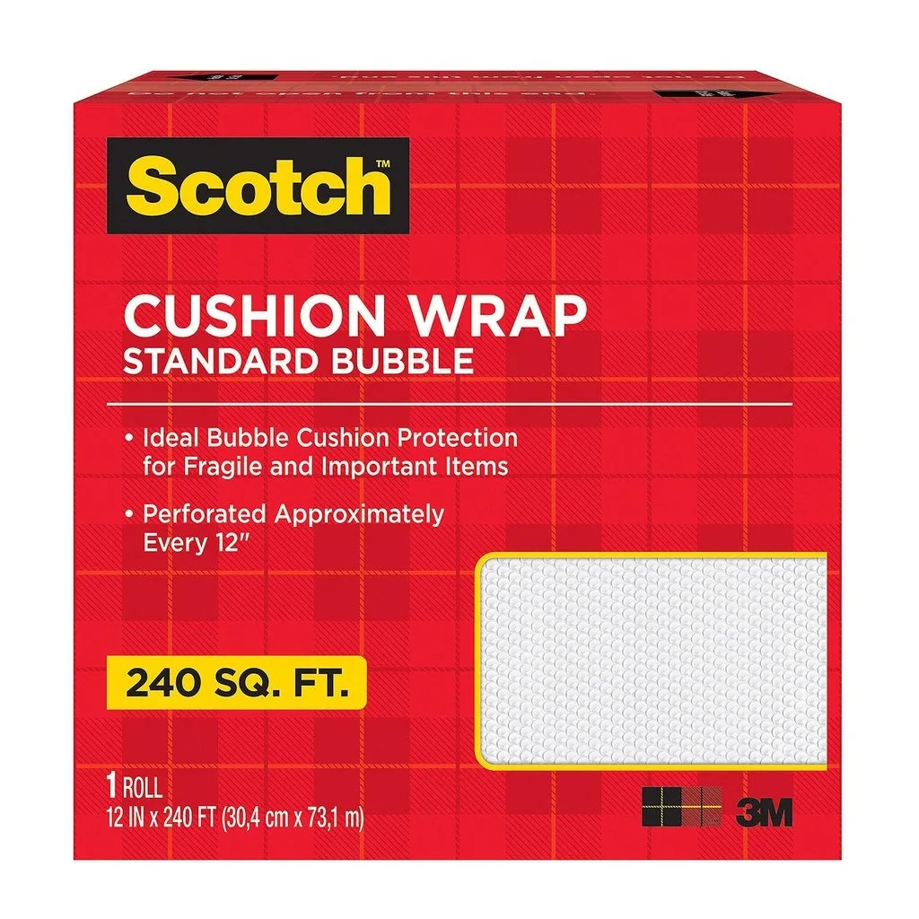 3M 3M 7990C24 Cushion Wrap 12 in x 240 ft mailing supply — product photo