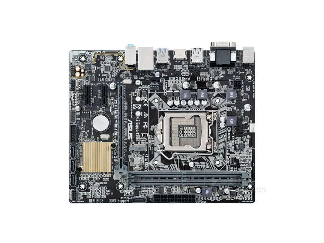 ASUS ASUS H110M-E/M.2 Intel H110 DDR4 32GB Micro ATX Motherboard — product photo