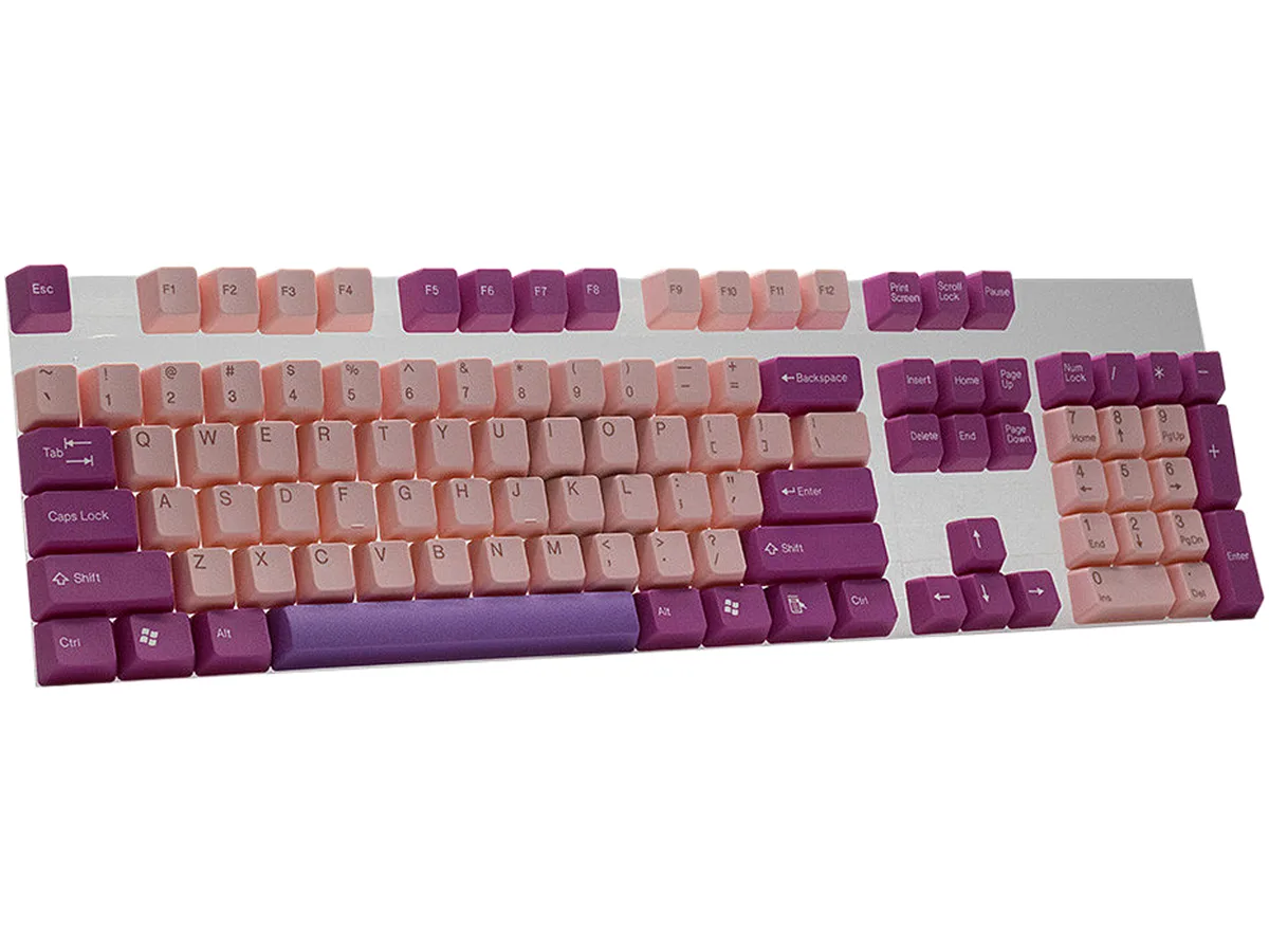 Tai-Hao Tai-Hao KDTHUS104C01PK301 Mulberry ABS Keycap Set keyboard accessory — product photo