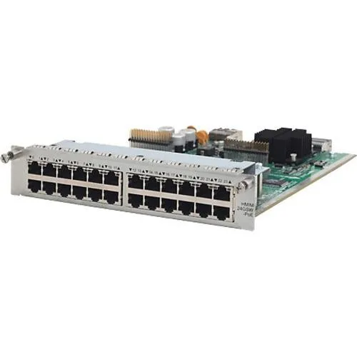 HPE HPE MSR 24-Port Gig-T PoE Switch HMIM JG427A — product photo