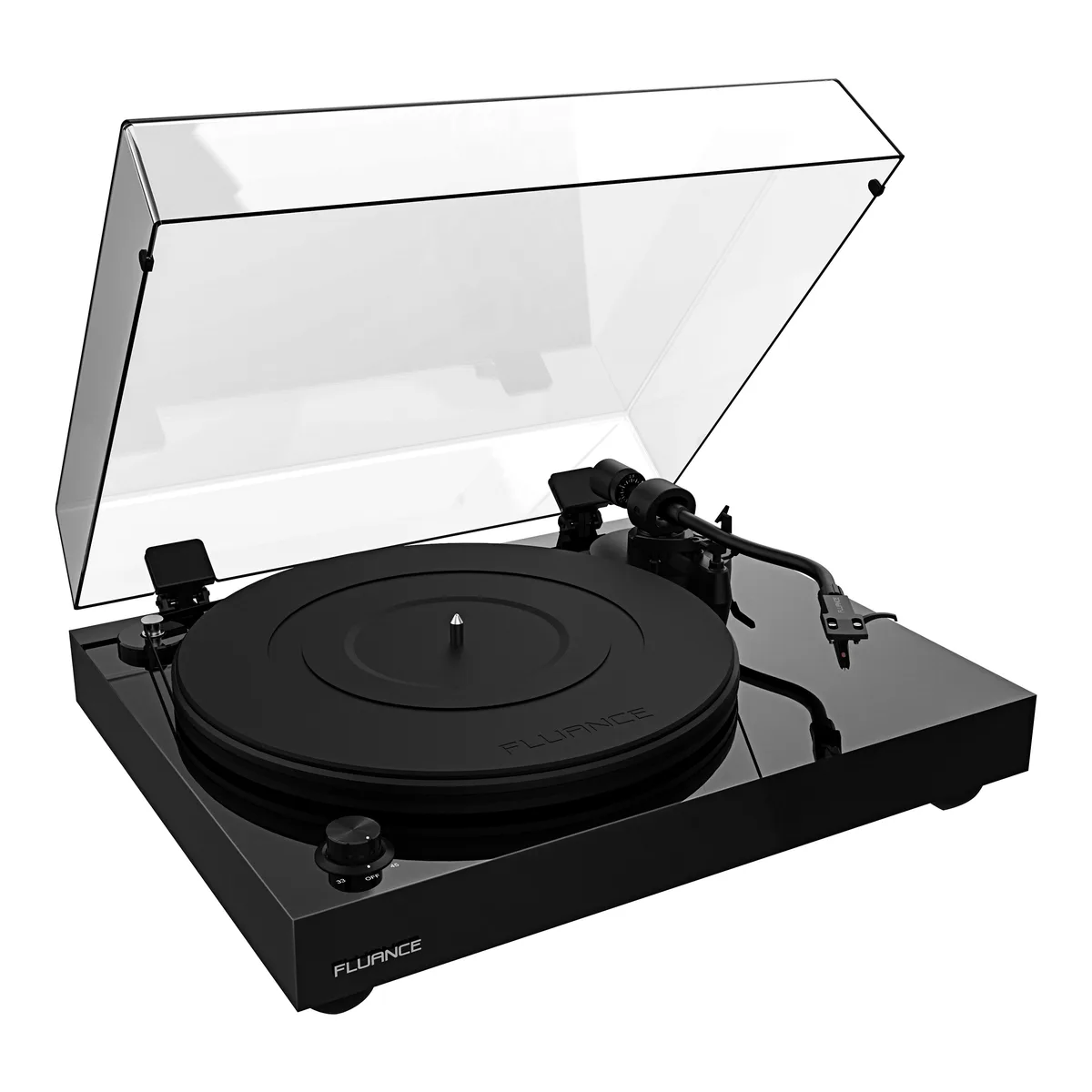 Fluance Fluance RT82T Turntable Ortofon OM10 Piano Black — product photo
