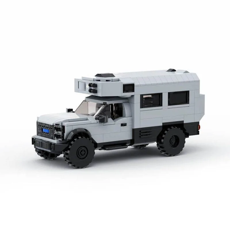 ZITIANYOUBUILD ZITIANYOUBUILD MOC-136462 Caravan Building Set 606 Parts Grey — product photo