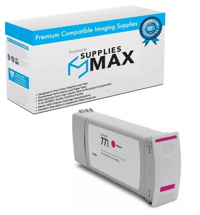 SuppliesMax SuppliesMax HP B6Y17A Magenta High Yield Inkjet Cartridge 775 ML — product photo