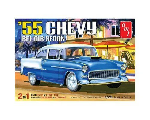 AMT AMT 1955 Chevy Bel Air 1/25 Scale Model Kit — product photo